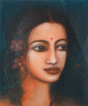 <b>Suhas Roy</b><br>Untitled<br>Mixed Media on Paper<br>16 x 20 Inches<br>2014