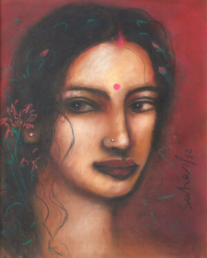 <b>Suhas Roy</b><br>Untitled<br>Mixed Media on Paper<br>16.8 x 20.8 Inches<br>2012