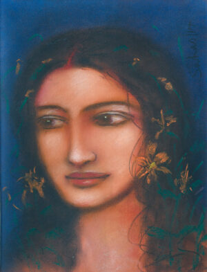 <b>Suhas Roy</b><br>Untitled<br>Mixed Media on Paper<br>12.4 x 16.4 Inches<br>2014