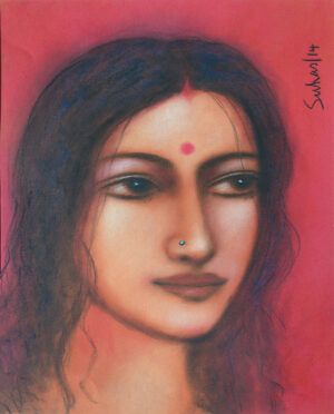 <b>Suhas Roy</b><br>Untitled<br>Mixed Media on Paper<br>16 x 20 Inches<br>2014