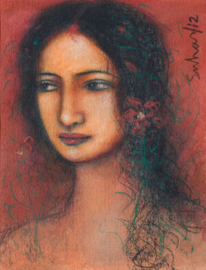 <b>Suhas Roy</b><br>Untitled<br>Mixed Media on Paper<br>16 x 20 Inches<br>2012