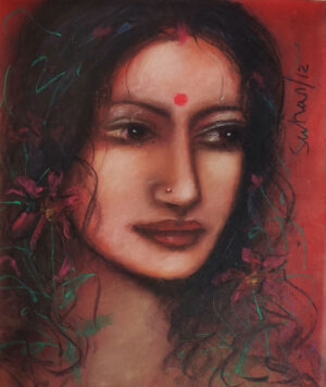 <b>Suhas Roy</b><br>Untitled<br>Mixed Media on Paper<br>13.5 x 16 Inches<br>2012