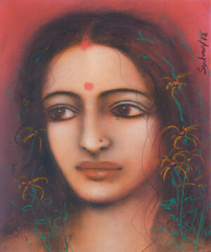 <b>Suhas Roy</b><br>Untitled<br>Mixed Media on Paper<br>10 x 12 Inches<br>2012