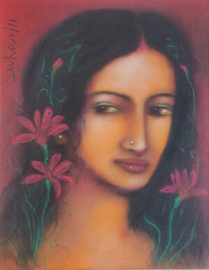 <b>Suhas Roy</b><br>Untitled<br>Mixed Media on Paper<br>16 x 20 Inches<br>2012