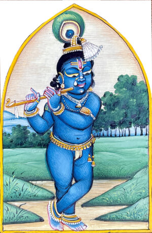 <b>Jai Khanna/b><br>Bhava Roopam Miniatures<br>Natural Colours on Board