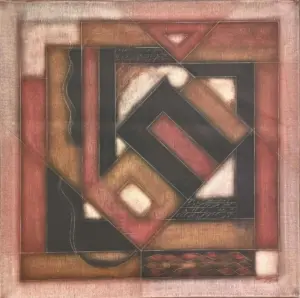 <b>Akkitham Narayanan</b><br>Untitled<br>Oil on Canvas<br>39 x 39 Inches<br>2004