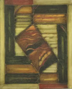 <b>Akkitham Narayanan</b><br>Untitled<br>Oil on Canvas<br>51 x 41 Inches<br>1999