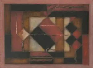 <b>Akkitham Narayanan</b><br>Untitled<br>Oil on Canvas<br>38 x 51 Inches<br>2006