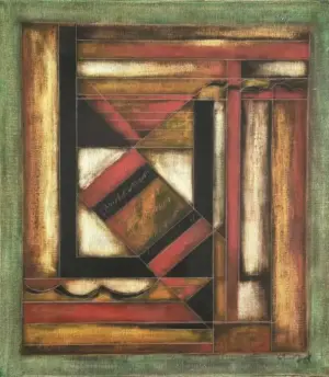 <b>Akkitham Narayanan</b><br>Untitled<br>Oil on Canvas<br>36 x 31.5 Inches<br>2020