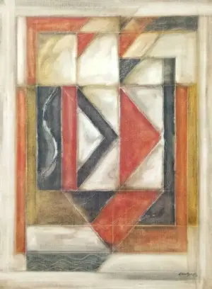 <b>Akkitham Narayanan</b><br>Untitled<br>Oil on Canvas<br>51 x 37.5 Inches<br>1994