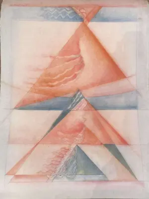 <b>Akkitham Narayanan</b><br>Untitled<br>Water Colour on Hahnemuhle German Paper<br>30 x 22 Inches<br>1984