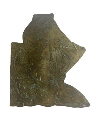 <b>Chandana Hore</b><br>Face<br>Bronze<br>12 x 10 Inches<br>2020