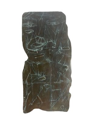 <b>Chandana Hore</b><br>Skin<br>Bronze<br>12 x 5.5 Inches<br>2022