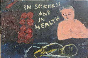 <b>Chandana Hore</b><br>1st October<br>Oil on Canvas<br>24 x 36 Inches<br>2006