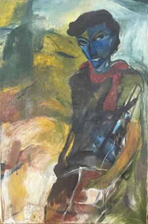 <b>Chandana Hore</b><br>Rangan<br>Oil on Canvas<br>36 x 24 Inches<br>1995