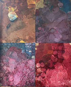 <b>Chandana Hore</b><br>Drowing<br>Oil on Canvas<br>48 x 40 Inches<br>2007