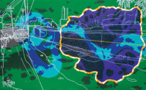 <b>Tawatchai Somkong </b><br>The Path One Must Walk Alone <br>Oil on Canvas <br> 78.7 x 125.9 Inches<br>2022