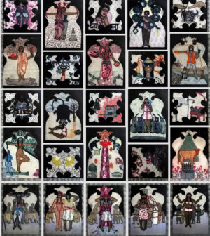 <b>Sonal Varshaneya</b><br>Man ki Baat <br>Etching on Archival Paper<br> (Edition 1/7) <br>57.5 x 55 Inches <br>2018