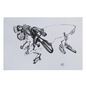 <b>Himmat Shah</b><br>Untitled<br>Pen and Ink on Paper<br> 11.4 x 8 Inches<br>Unknown