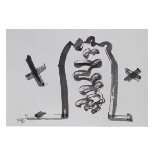 <b>Himmat Shah</b><br>Untitled<br>Pen and Ink on Paper<br> 11.4 x 8.1Inches<br>Unknown