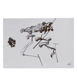 <b>Himmat Shah</b><br>Untitled<br>Pen and Ink on Paper<br> 11.5 x 7.8 Inches<br>Unknown