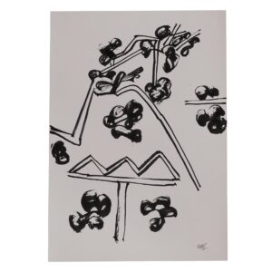 <b>Himmat Shah</b><br>Untitled<br>Pen and Ink on Paper<br> 11.4 x 8.2 Inches<br>Unknown