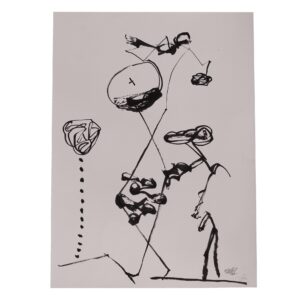 <b>Himmat Shah</b><br>Untitled<br>Pen and Ink on Paper<br> 11.4 x 8.2 Inches<br>Unknown