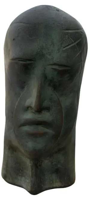 <b>P.R. Daroz </b><br> Untitled <br> Bronze <br> 12 x 6 x 7 Inches<br> 2007