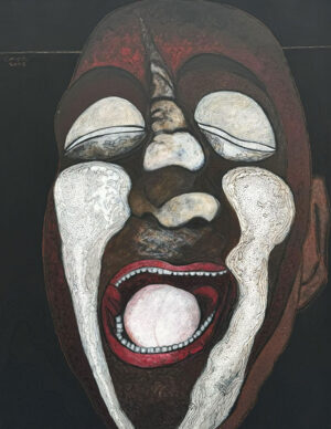 <b>Jaya Ganguly </b><br>Untitled<br>Oil on Canvas  <br> 48 x 38 Inches<br>2008