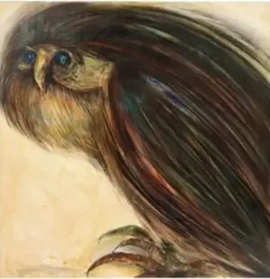 <b>Shuvaprasanna Bhattacharya </b><br> Untitled <br> Oil on Board <br> 24 x 24 Inches <br>2007